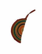 Handwoven Straw Wristlet Clutch - Trufacebygrace