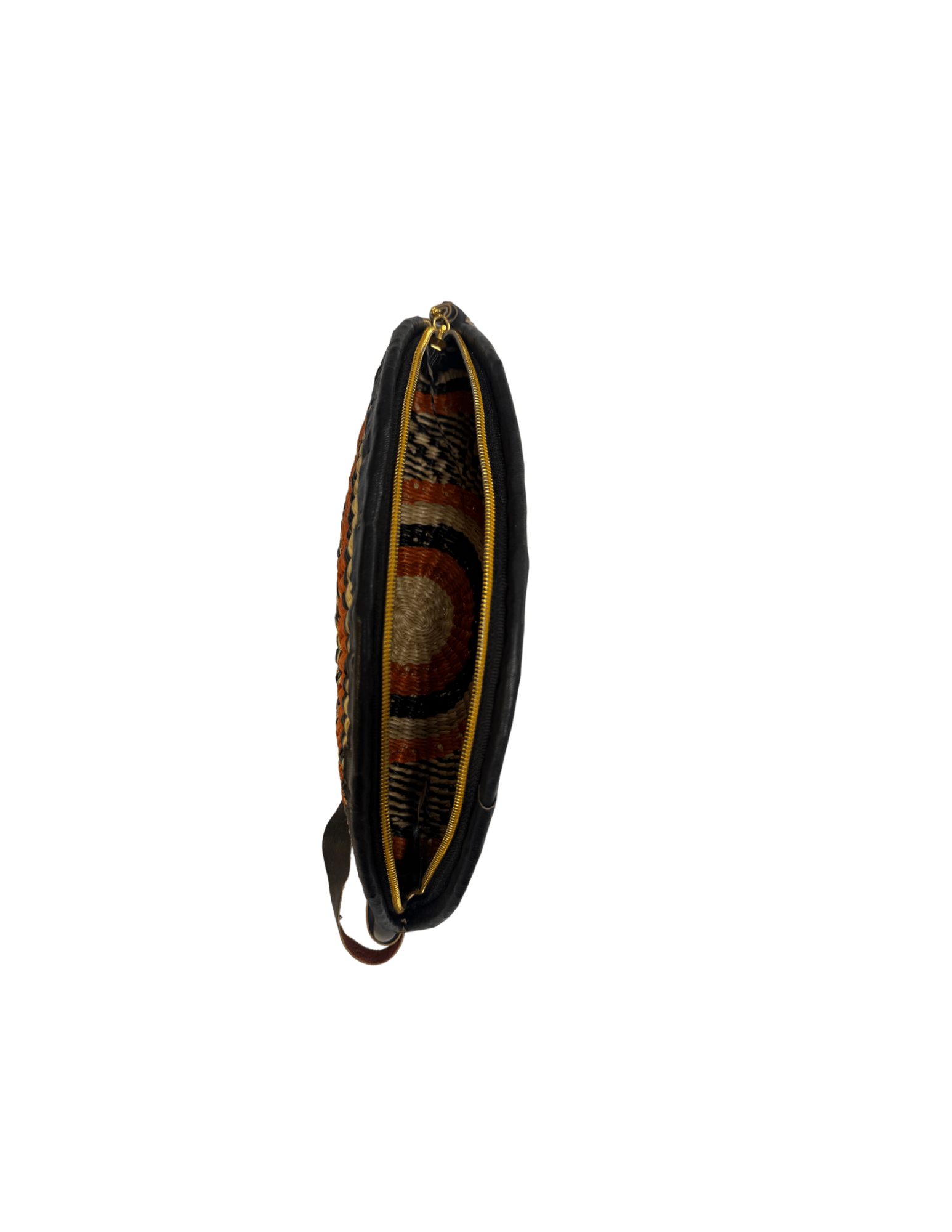 Handwoven Straw Wristlet Clutch - Trufacebygrace