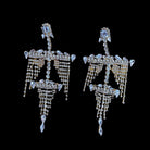 I am Woman Rhinestone Earrings - Trufacebygrace