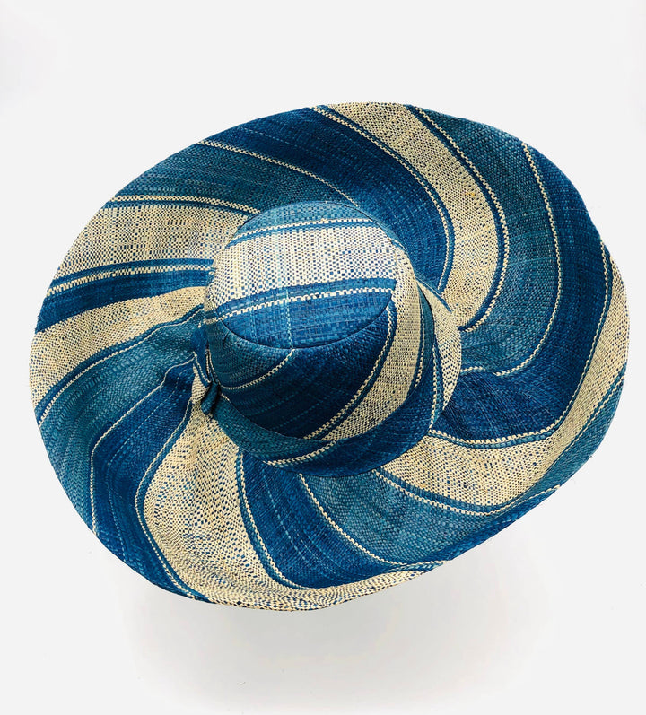 Meena design/Stripes Beach Hat - Trufacebygrace