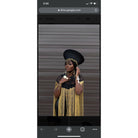 Queen Ankara Laced /Laticed Long Fringe Cape - Pearl Trim - Trufacebygrace