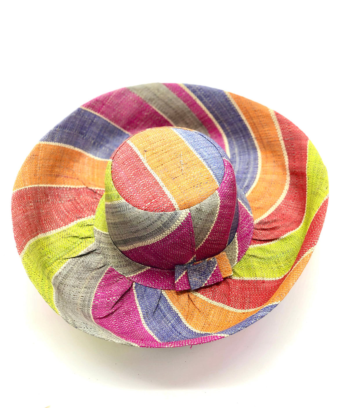 Meena design/Stripes Beach Hat - Trufacebygrace