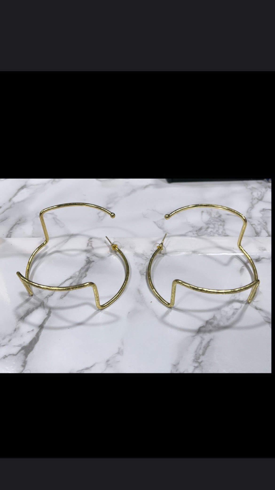Not your every day hoop Earrings