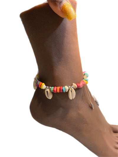 The Cowry Mixer  Anklet/bracelet