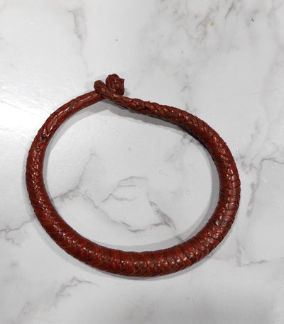 Red Bankula Genuine Leather Unisex bracelet