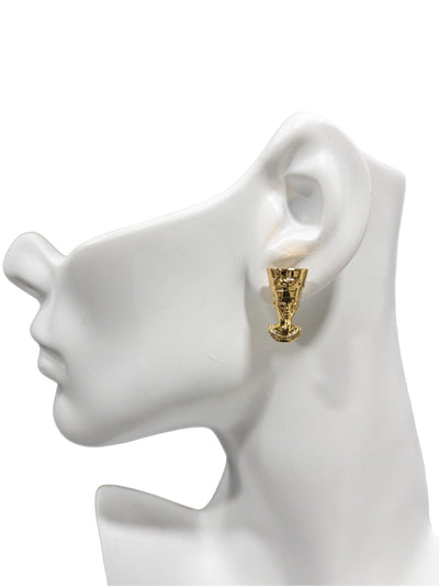 Nefertiti Head Necklace/ Earrings  set