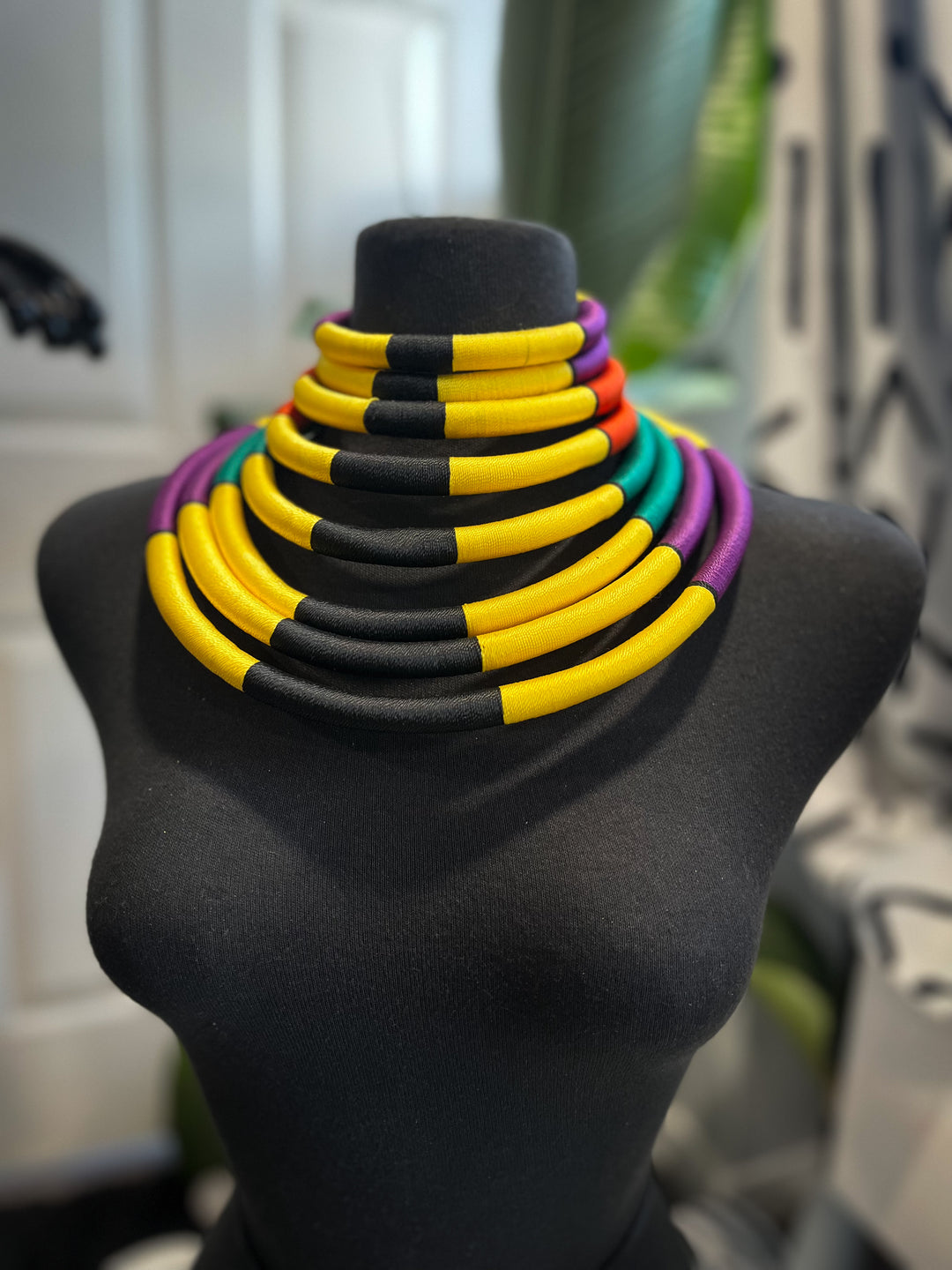 Kukua in Wakanda Thread Necklace