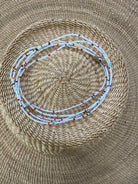 Infinity glass bead Anklet - Trufacebygrace