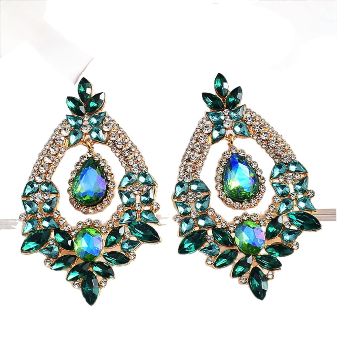 Itege Rhinestone Earrings - Trufacebygrace