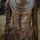 Jakobu multi strand beaded Necklace - Trufacebygrace