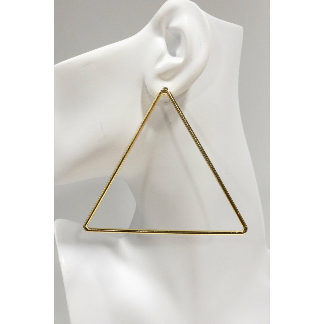 Jio - Maumbo Geometric Statement Earrings - Trufacebygrace