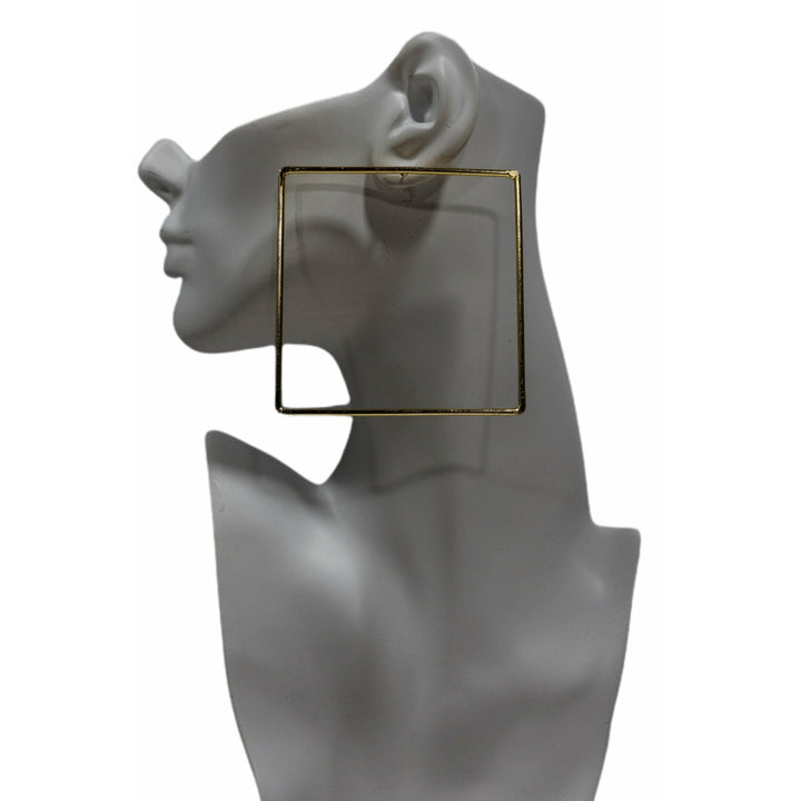 Jio - Maumbo Geometric Statement Earrings - Trufacebygrace