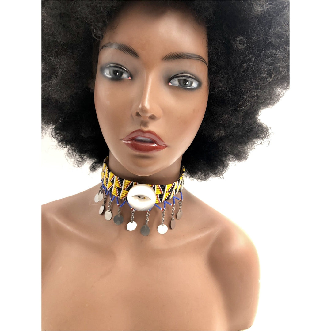 Kenyan Masaai choker - Trufacebygrace