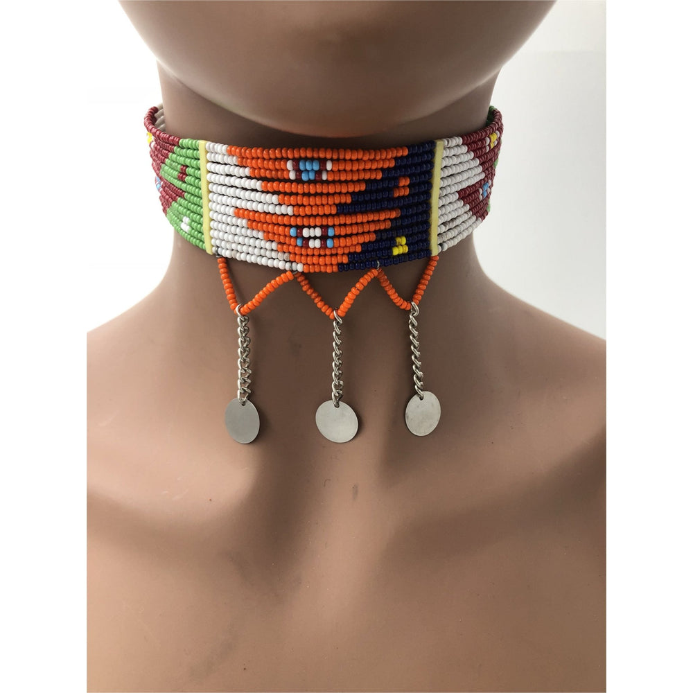 Kenyan Masaai choker - Trufacebygrace