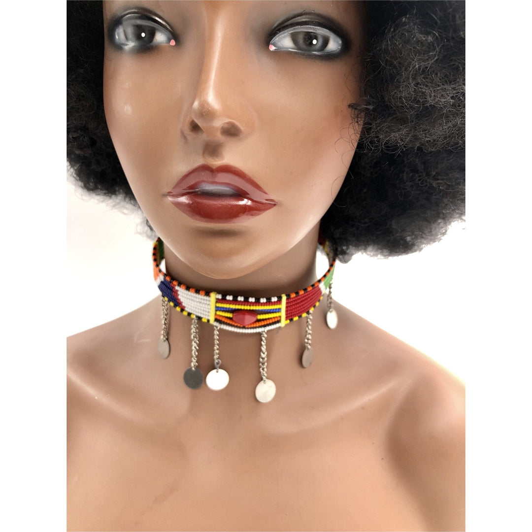 Kenyan Masaai choker - Trufacebygrace