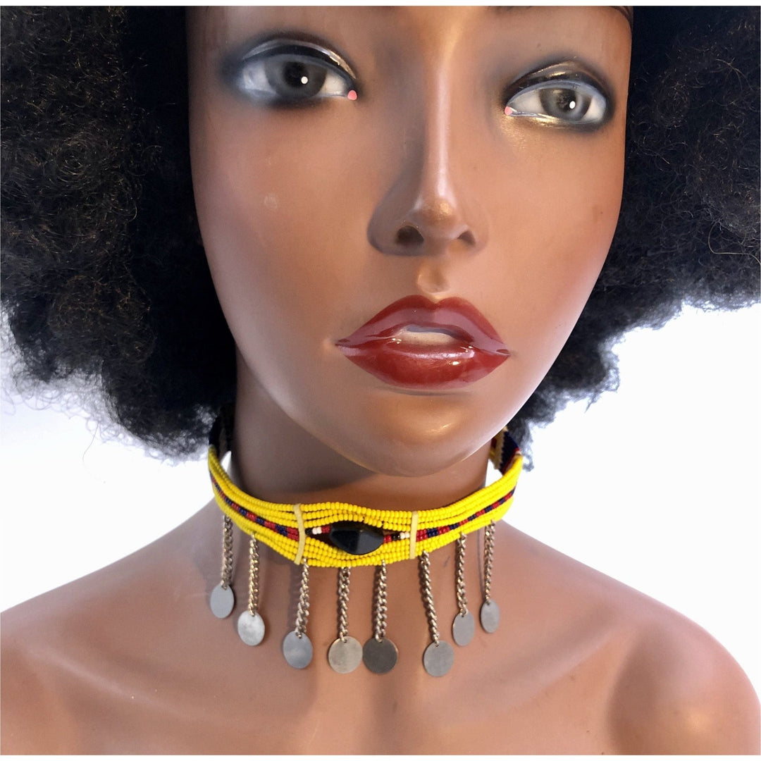 Kenyan Masaai choker - Trufacebygrace