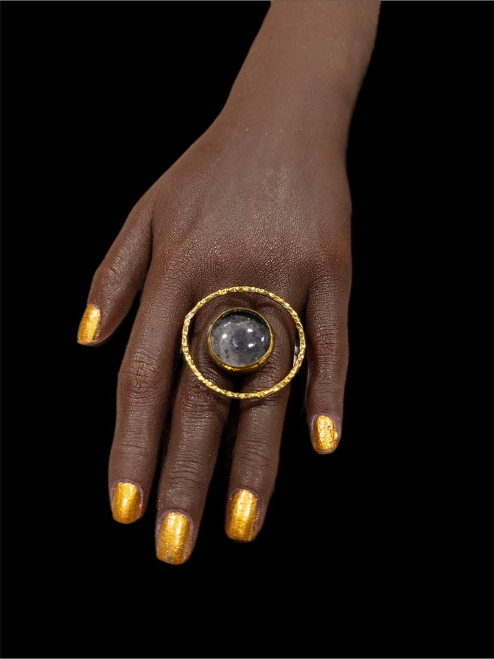 Kenyan Mosaic Brass Ring - Trufacebygrace