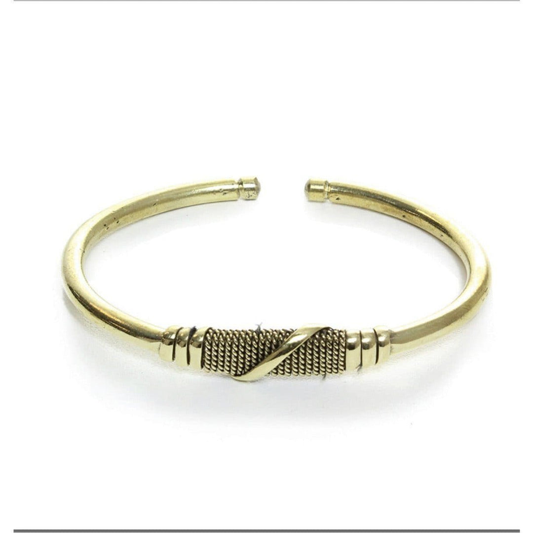 Kenyan Unisex Brass Bracelets/Bangles - Trufacebygrace