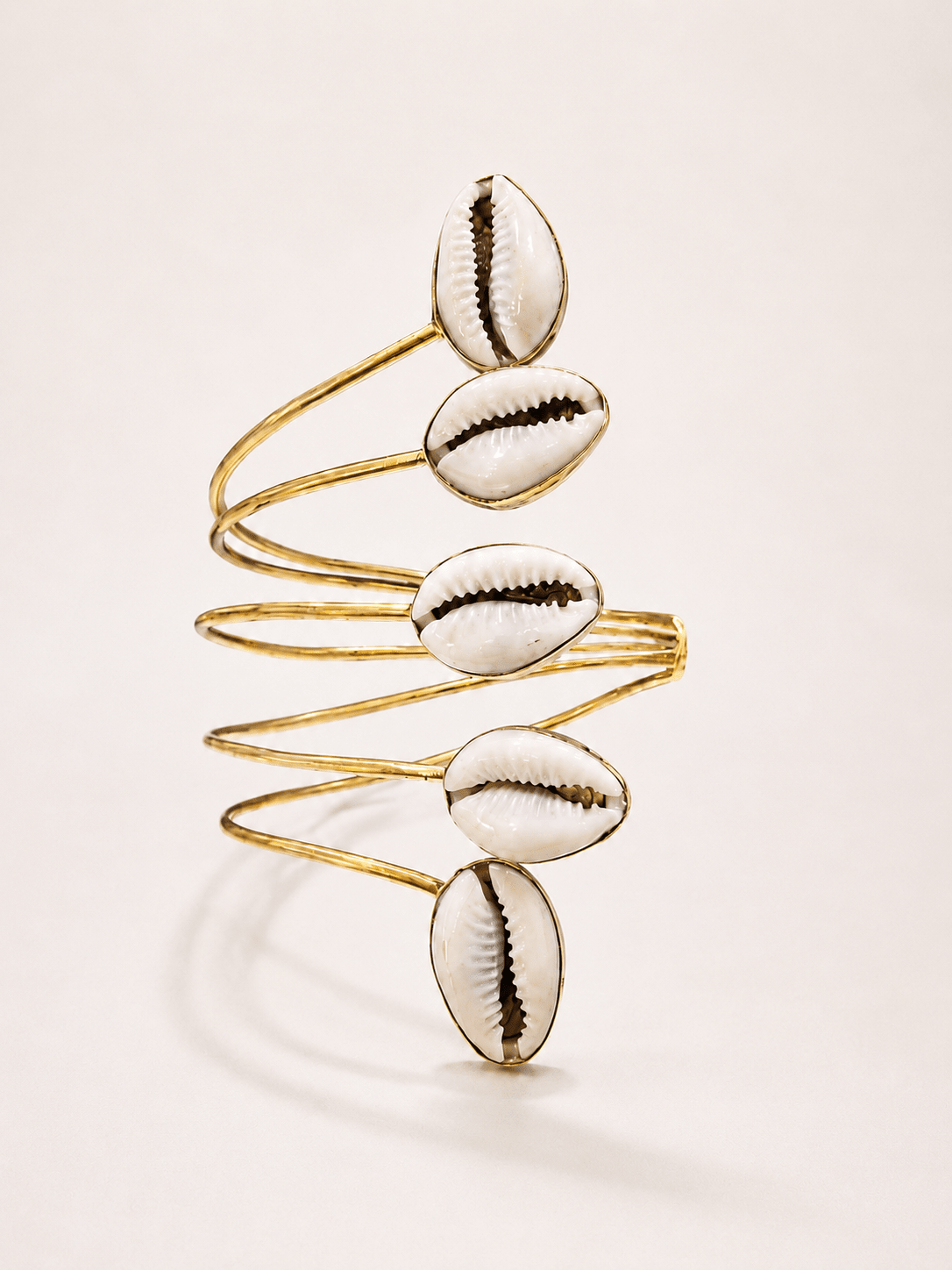 Kipepeo Cowry Coil Bracelet - Trufacebygrace