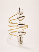 Kipepeo Cowry Coil Bracelet - Trufacebygrace