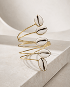 Kipepeo Cowry Coil Bracelet - Trufacebygrace