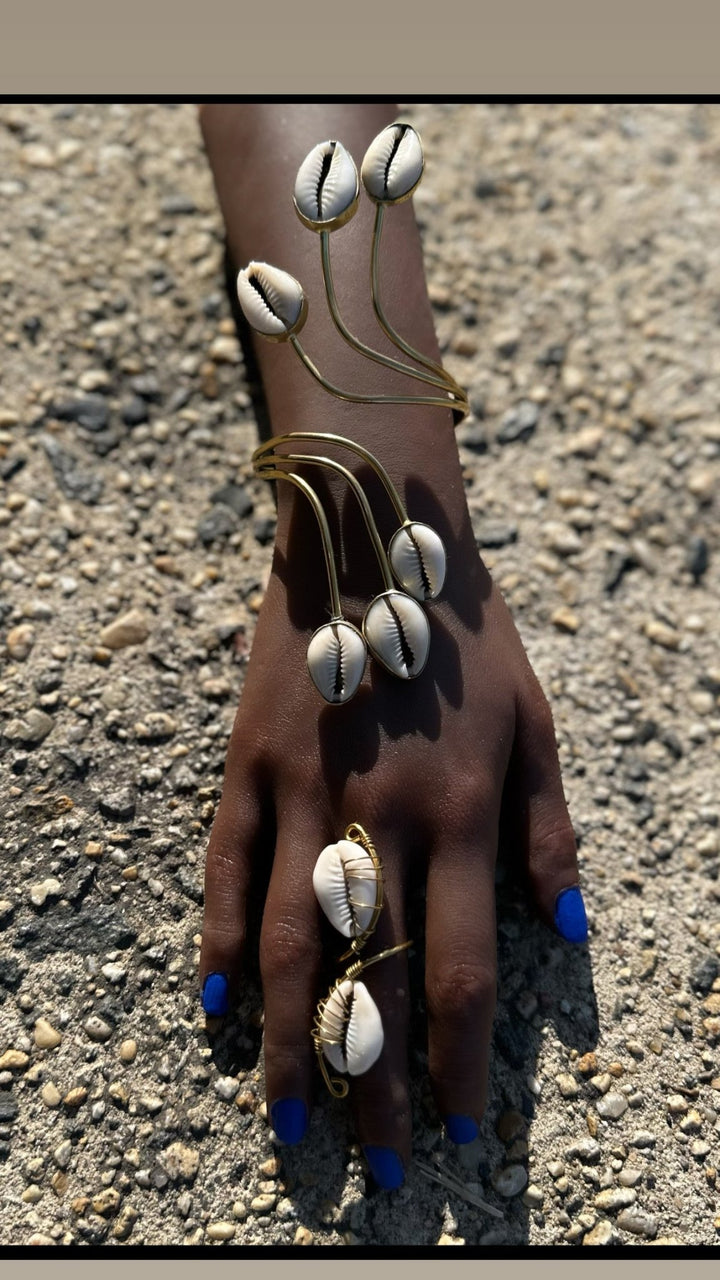 Kipepeo Cowry Shell Bracelet - Trufacebygrace