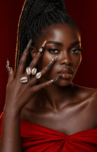 Kipepeo Cowry Shell Ring - Trufacebygrace