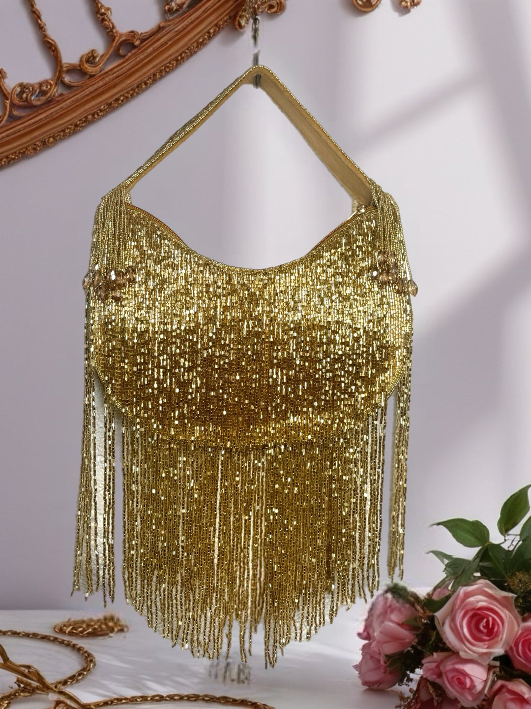 Kosua Beaded Tassel Bag - Trufacebygrace