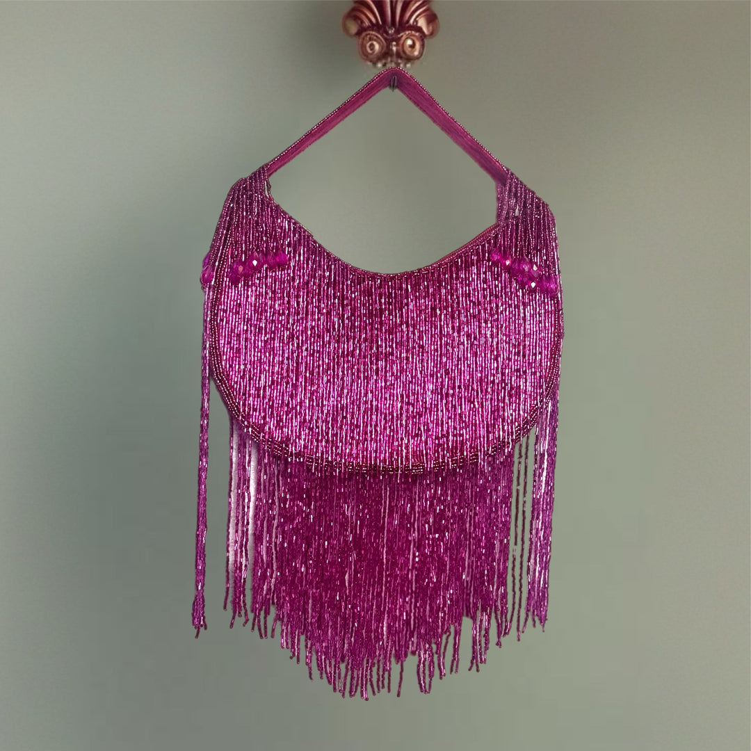 Kosua Beaded Tassel Bag - Trufacebygrace