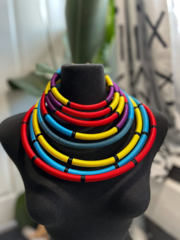 Kukua in Wakanda Thread Necklace - Trufacebygrace