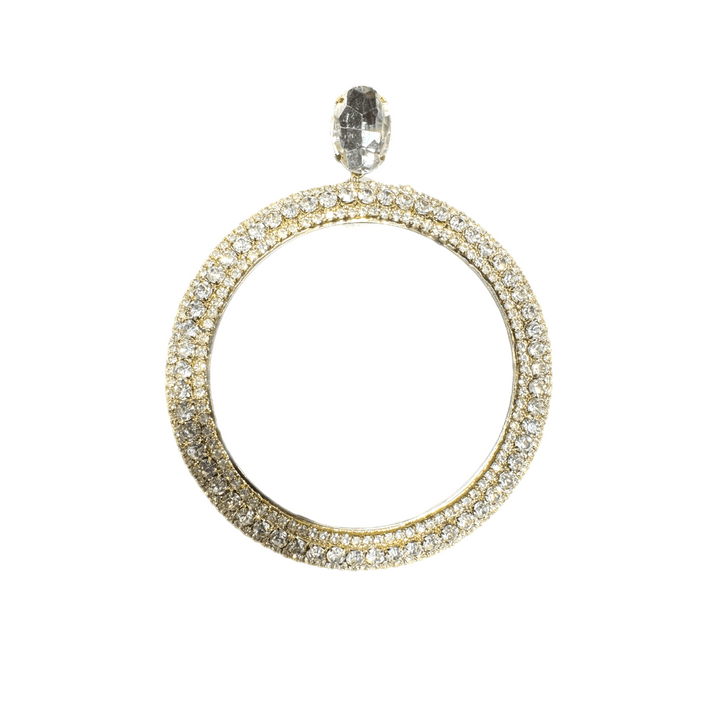 Kumasi Hemaa Rhinestone earrings - Trufacebygrace