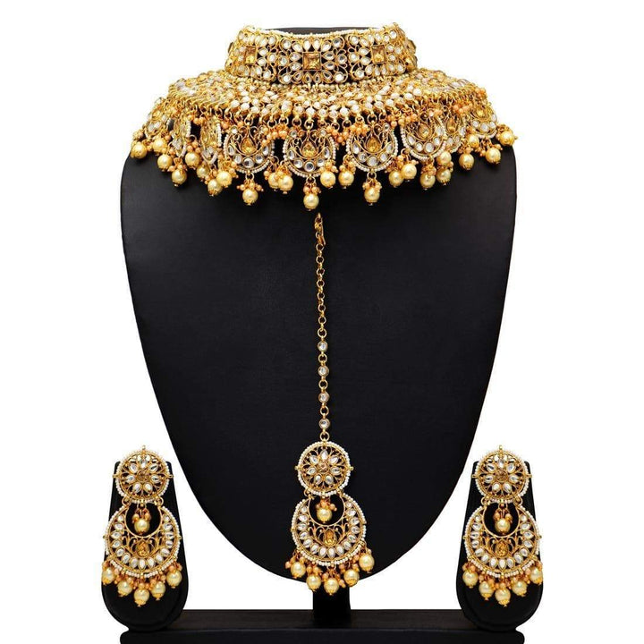 Laranya Kundan Necklace Set - Trufacebygrace