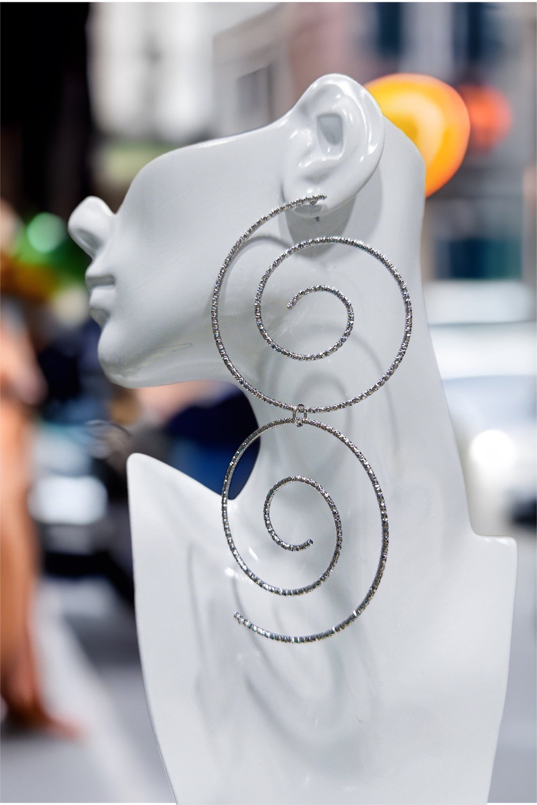 Lightweight infinity statement Earrings - Trufacebygrace