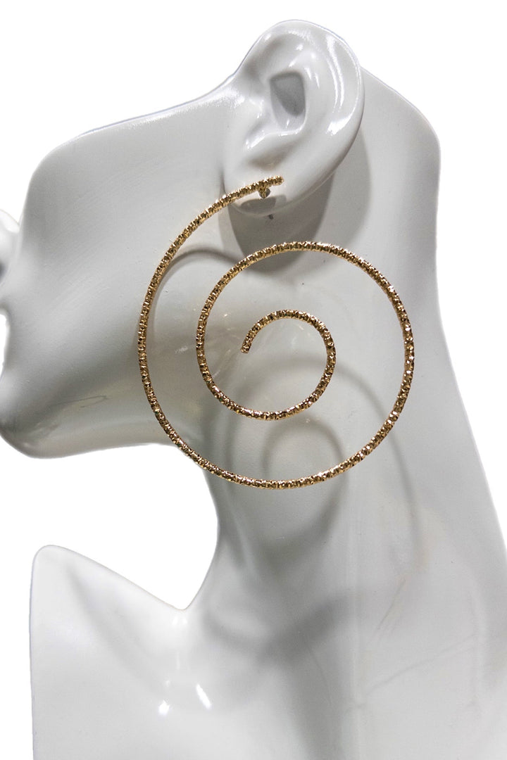 Lightweight infinity statement Earrings - Trufacebygrace