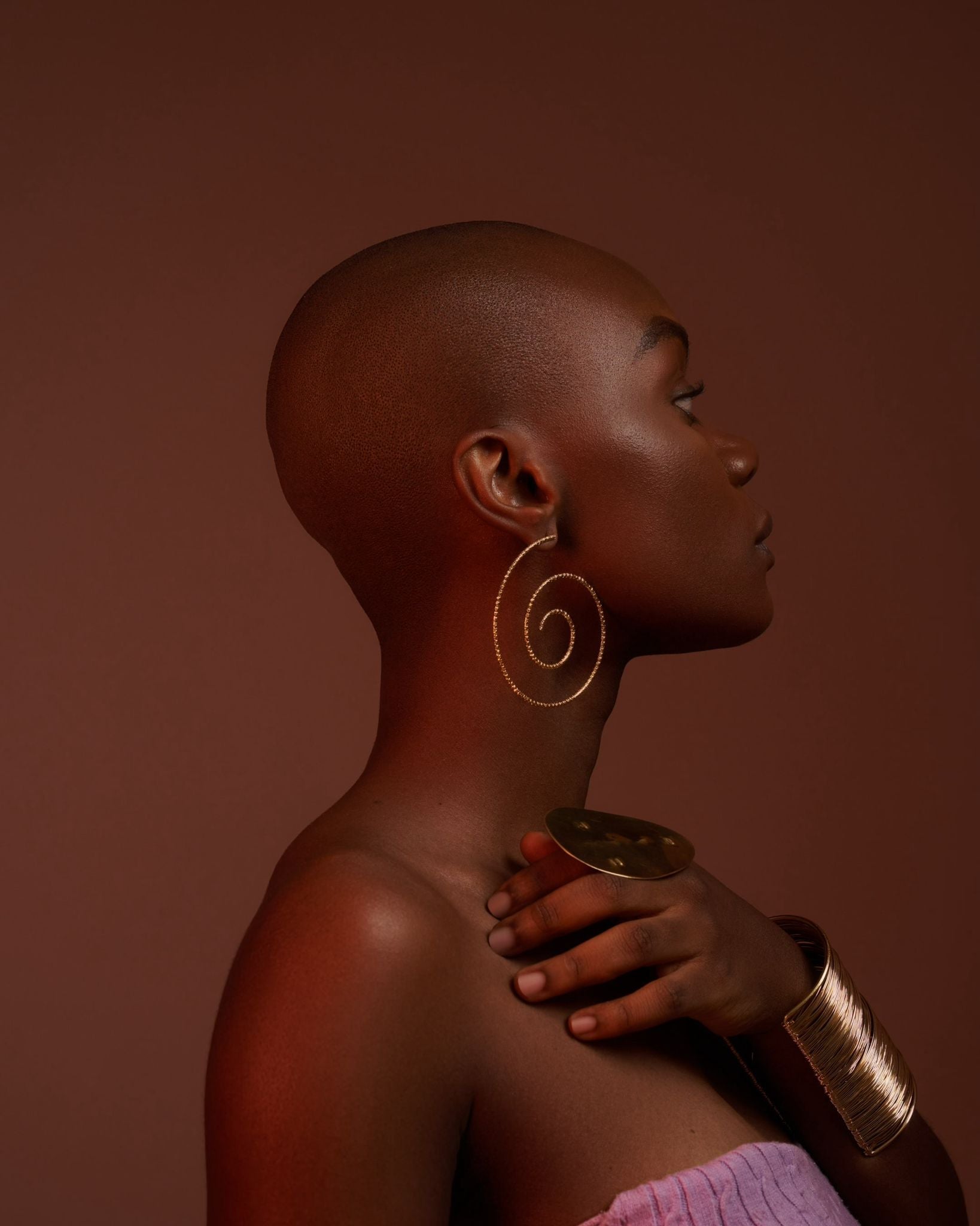 Lightweight infinity statement Earrings Trufacebygrace