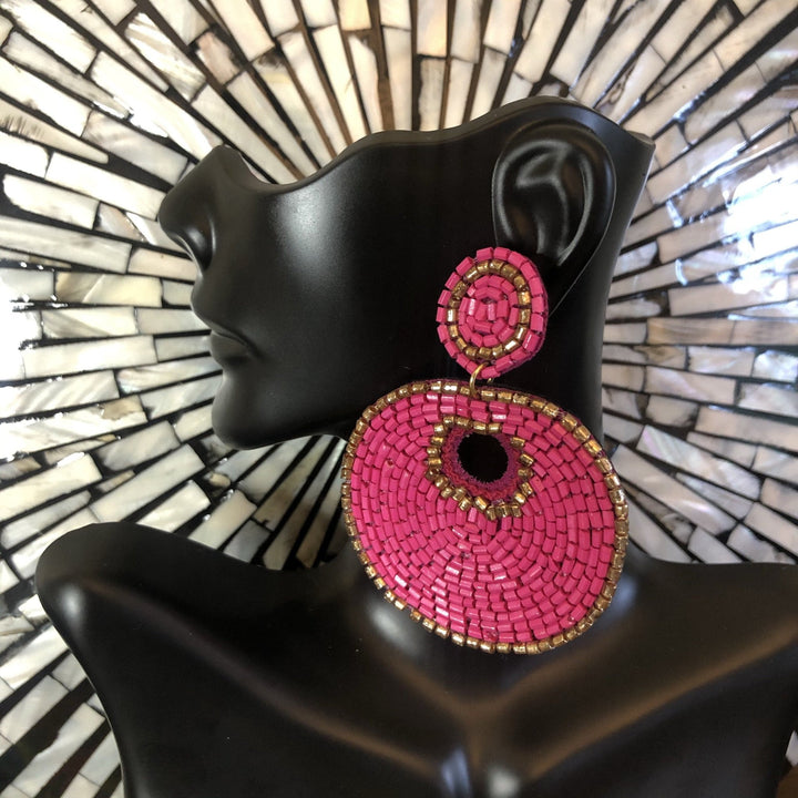 Linda Beaded Earrings - Trufacebygrace