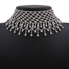 Luanda Drop stone Rhinestone choker - Trufacebygrace