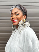 Luxe Bow Earrings - Graphics - Trufacebygrace
