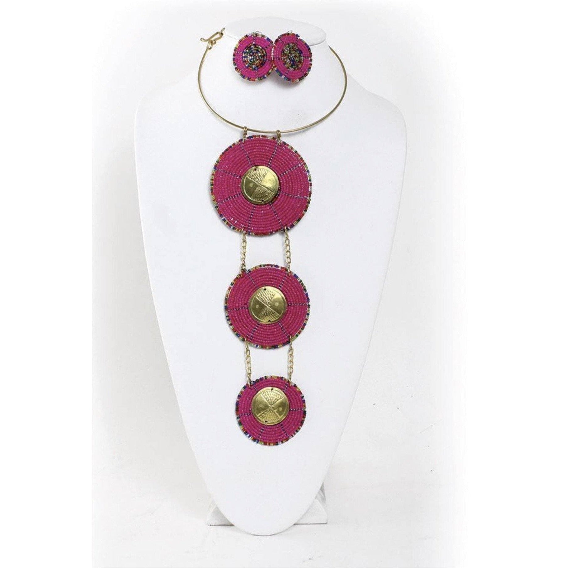 Maasai Modern Tiered Necklace - Trufacebygrace