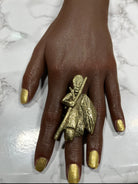 Maasai Warrior Brass Ring - Trufacebygrace