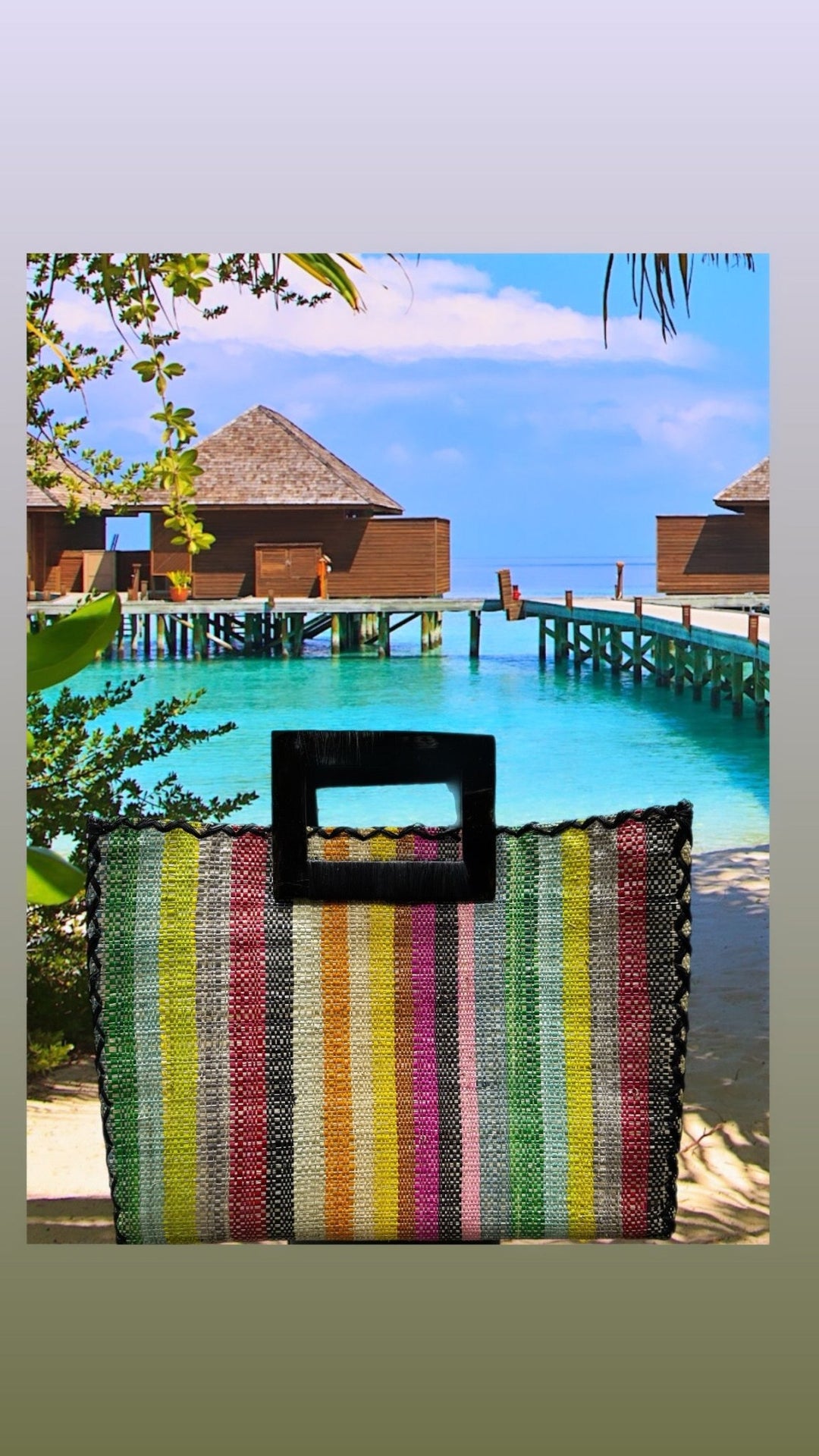 Malagasy Mosaic Tote bag - Trufacebygrace