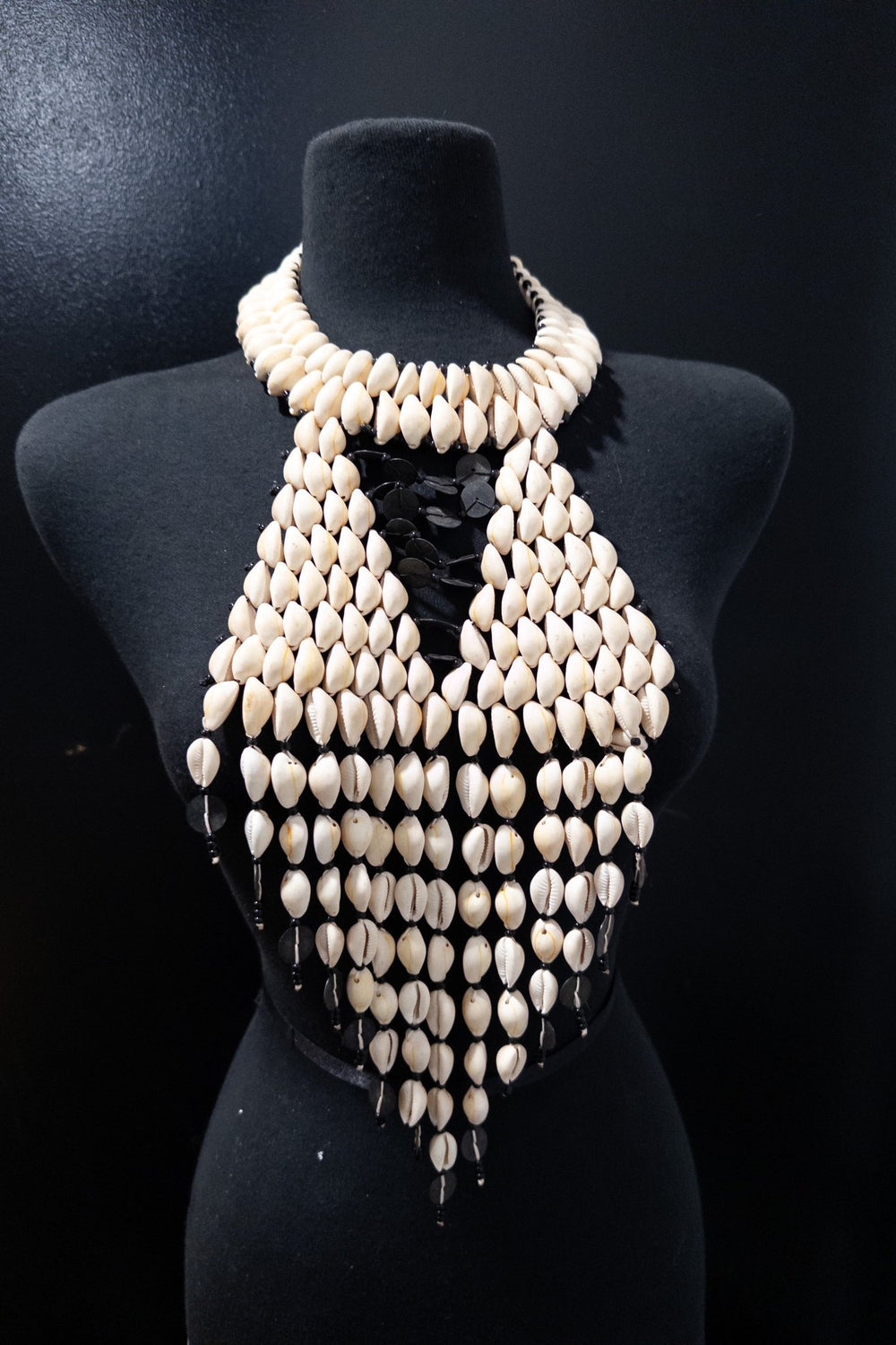 Malian Majesty Cowry Shell Necklace - Trufacebygrace