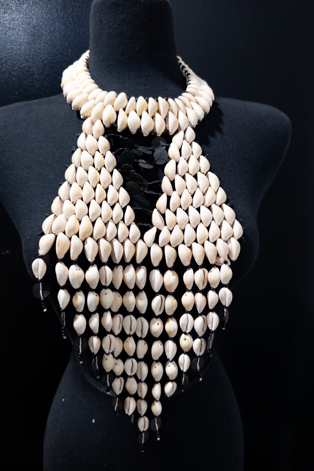 Malian Majesty Cowry Shell Necklace - Trufacebygrace