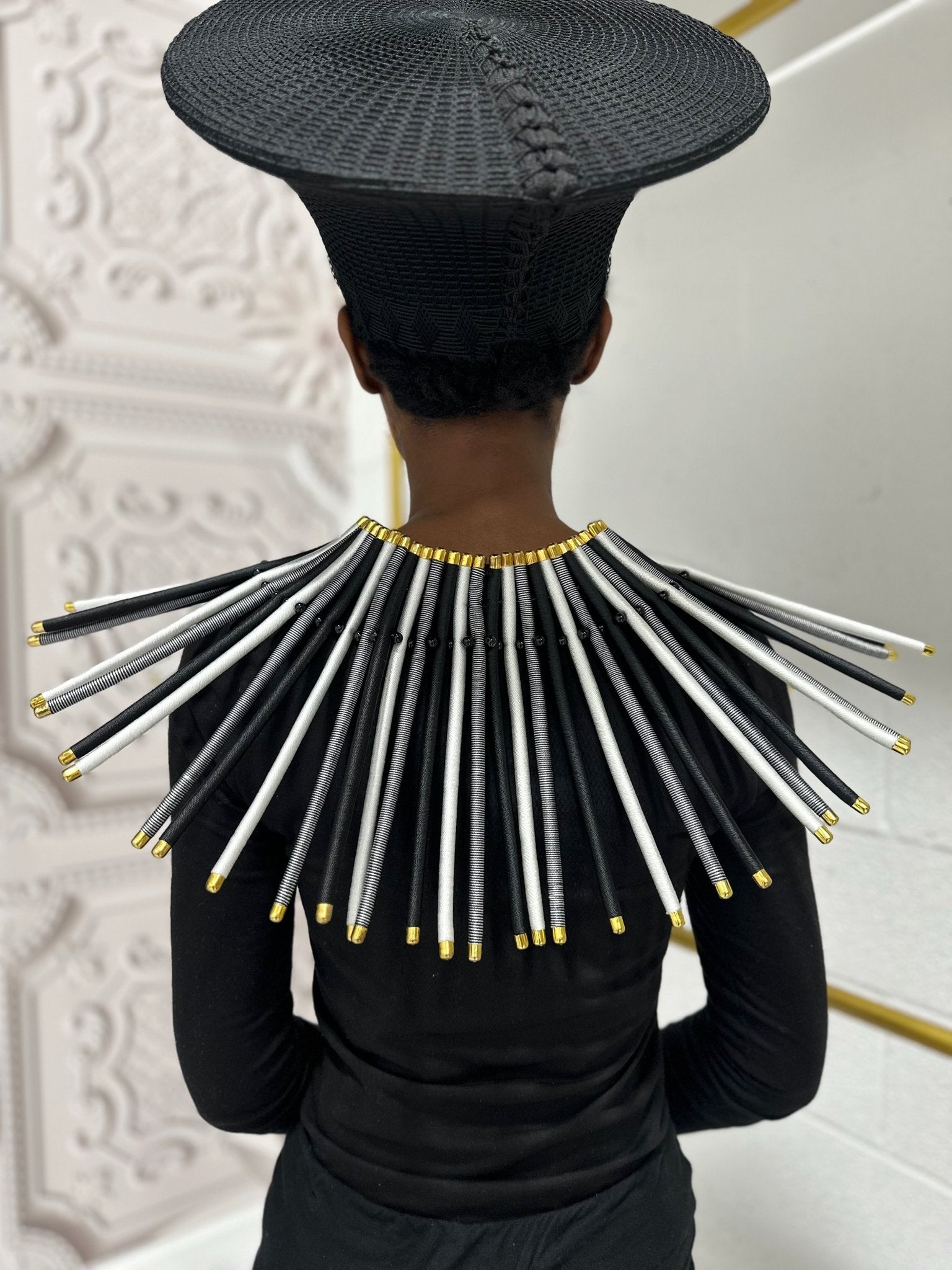 Malkia Collar Necklace/Peplum Belt - Trufacebygrace