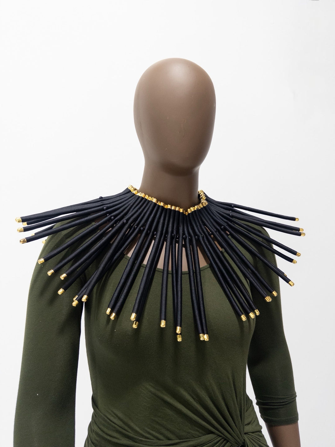 Malkia Collar Necklace/Peplum Belt - Trufacebygrace