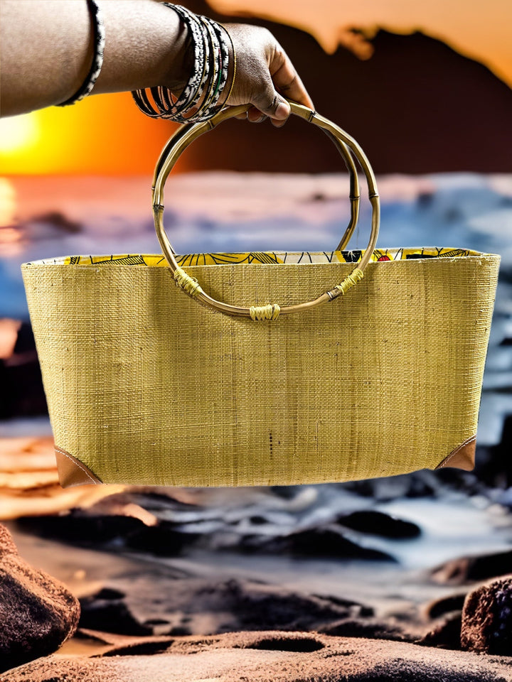 Mansa Straw Women’s Beach Bag - Trufacebygrace