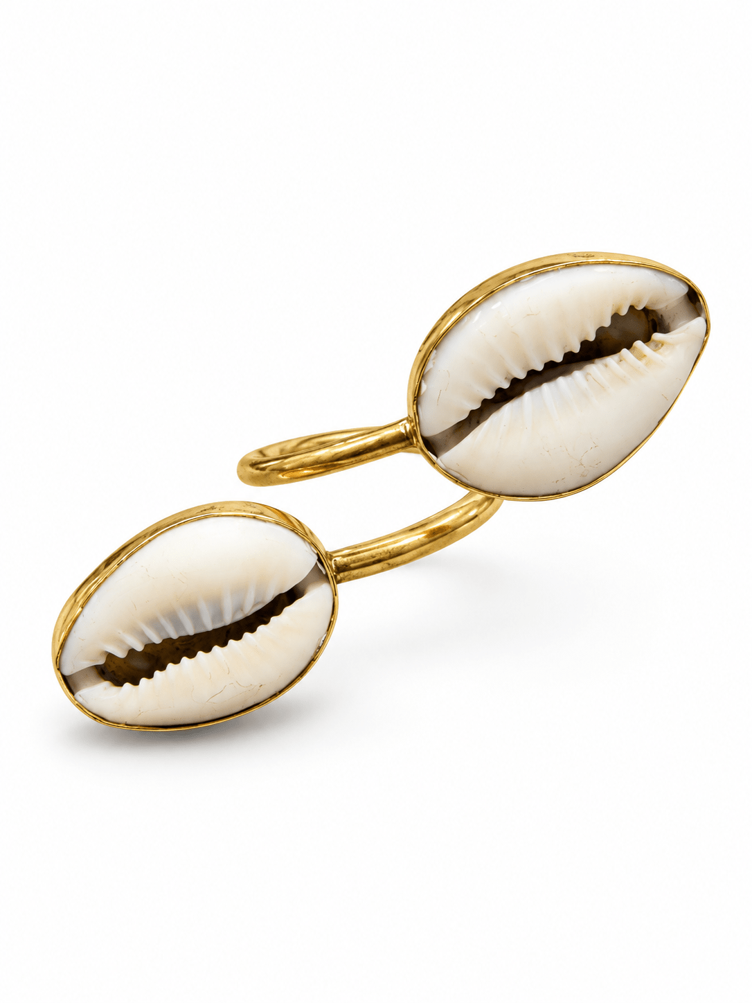 Mapuma Wrap Cowry Ring - Trufacebygrace