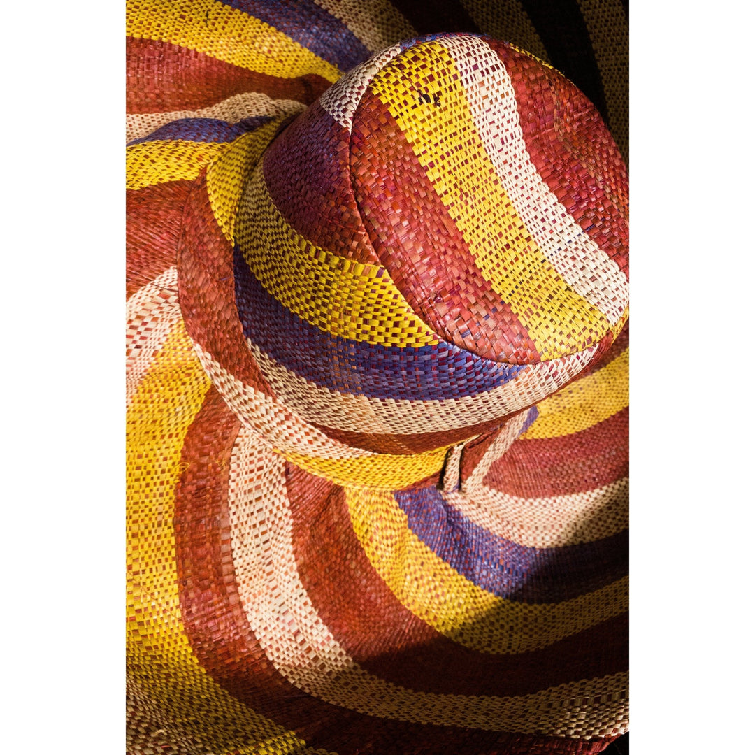 Meena design/Stripes Beach Hat - Trufacebygrace