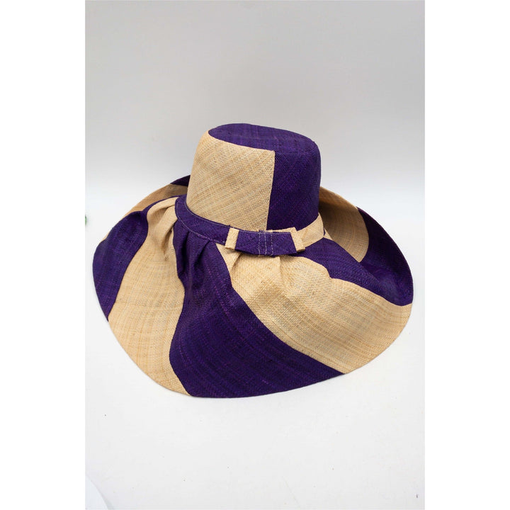 Meena design/Stripes Beach Hat - Trufacebygrace