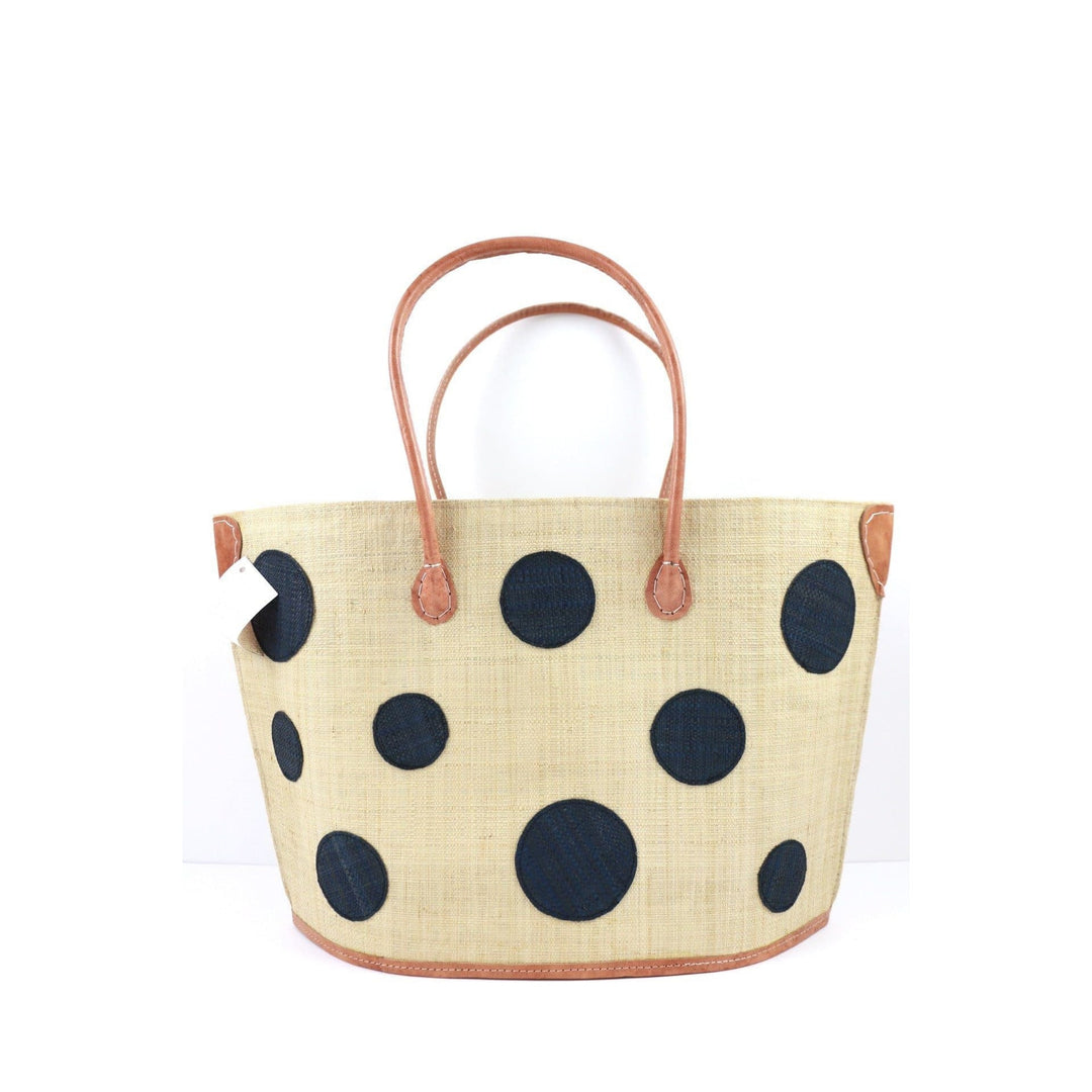 Meena Dots Beach/Beach Bag - Trufacebygrace